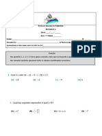 Ficha de Avaliação Sumativa 2 1º Período 7º Ano 