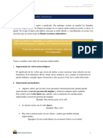 Oraciones Impersonales PDF