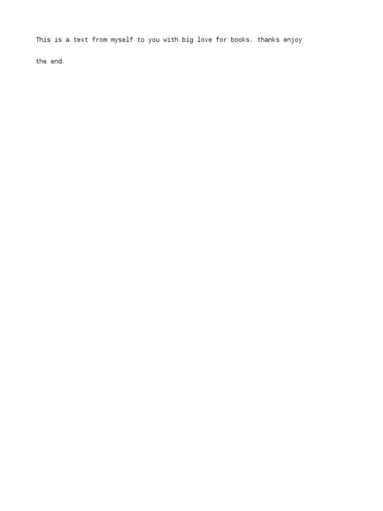 This Is A Text Play