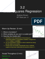 3.2 Least-Squares Regression: Andrew Brown AP Stats Per. 6
