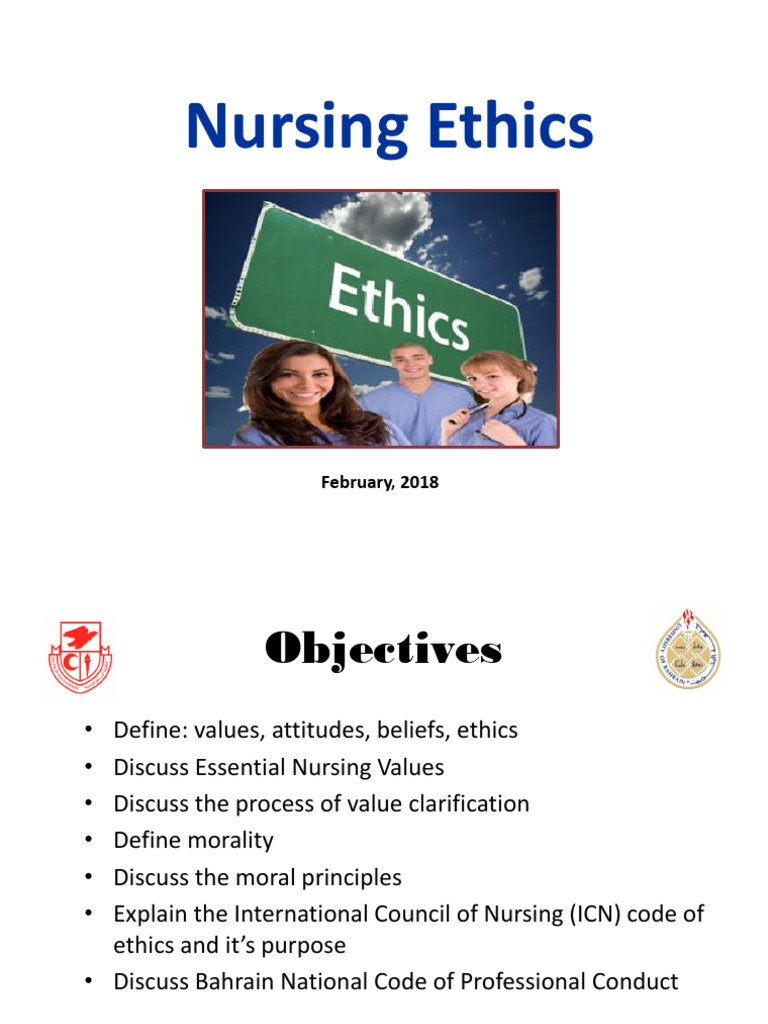 Nursing Ethics 18 Value Ethics Nursing