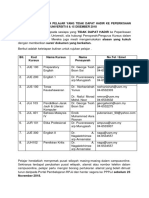 Pengumuman Kepada Pelajar Yang Tidak Dapat Hadir Ke Peperiksaan Berterusan Kursus Universiti 8