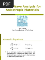 Review of Electromagnetics and Introduction To FDTD: Lecture