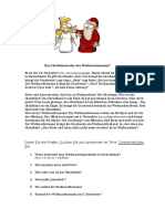 Christkind Oder Weihnachtsmann Leseverstandnis 84212