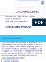 Sistemas de Comunicaciones: Modulacion Angular