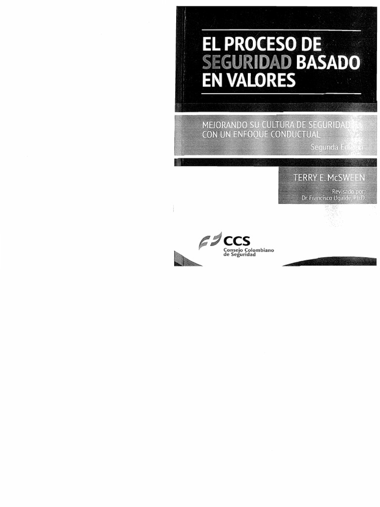 Proceso Seguridad Basado Valores Terry Mcsween Pdf