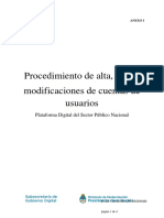 Procedimiento de Alta, Baja y Modificaciones de Cuentas de Usuarios