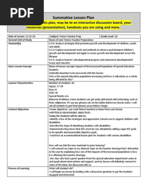 summative lesson plan  1  pdf