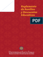 Reglamento de Auxilios y Descuentos Educativos Ajustado Marzo 2017