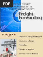 CFS Operations for Import and Export | PDF | Cargo | Customs