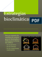 Estrategias Bioclimáticas