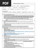 KTIP Lesson Plan Template PDF Lesson Plan Educational Assessment KTIP Lesson Plan Template PDF Lesson Plan Educational Assessment