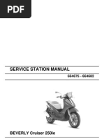 Piaggio Beverly Cruiser 250 Ie Workshop Manual