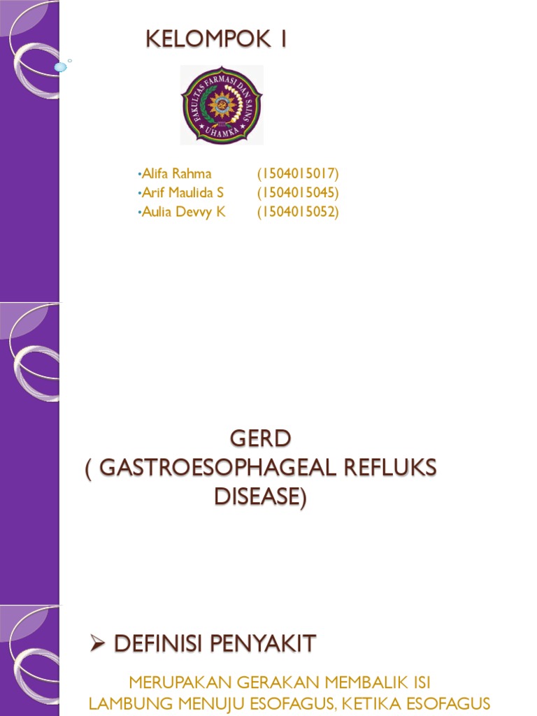 Pemahaman Lengkap tentang GERD | PDF