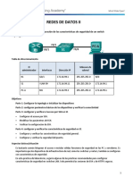 5.2.2.9 Lab - Configuring Switch Security FeaturesLv