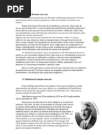 RELÇÕES PESSOAIS COM A ARTE