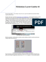 Tutorial Cara Membuat LAYOUT Di AutoCAD