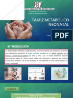 Tamiz Metabólico Neonatal