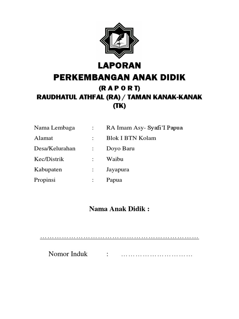 Contoh Rpph Raudhatul Athfal Revisi Sekolah