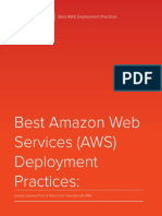 Best Amazon Web Services (AWS) Deployment Practices