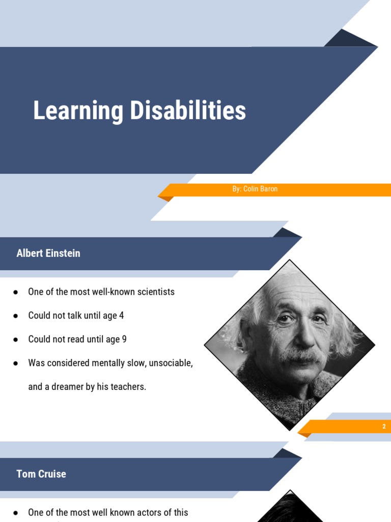 Understanding Learning Disabilities | PDF | Learning Disability ...