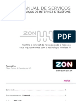 ZON HUB Manual de Servicos