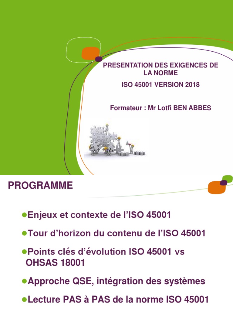 Norme Iso 9001 Version 2018 Pdf Gratuit
