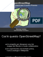 Cortesi - Cosa è OpenStreetMap