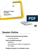 To Blended Learning: Definitions & Design Principles