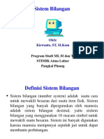 Diktat PTI Pert 2. Sistem Bilangan, DLL