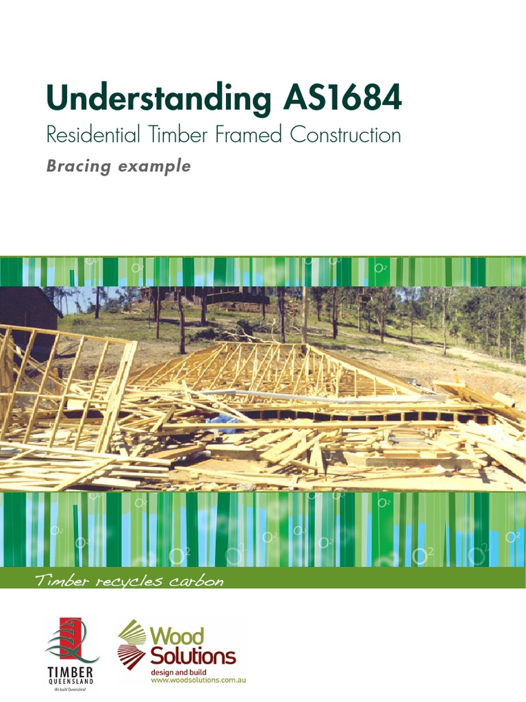 AS1684 SPLIT LEVEL C2 House Bracing PDF | PDF | Roof | Framing ...