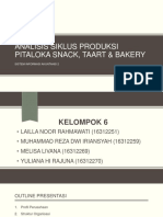 Analisis Siklus Produksi Pitaloka Snack, Taart & Bakery