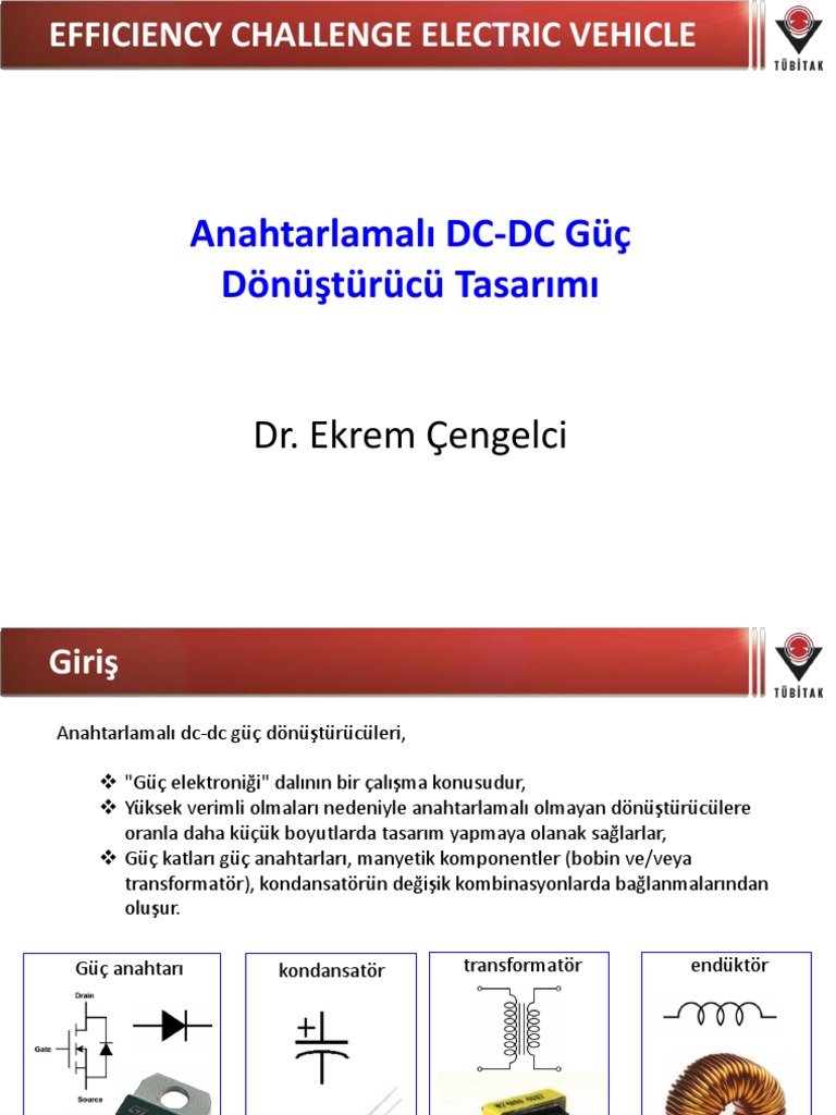 DC DC Guc Donusturucu Tasarimi | PDF