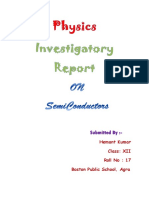 SemiConductors Project Report