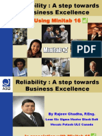 Reliability Analysis for Business Excellence