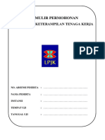 Formulir Sertifikasi Terampil - Bogor2