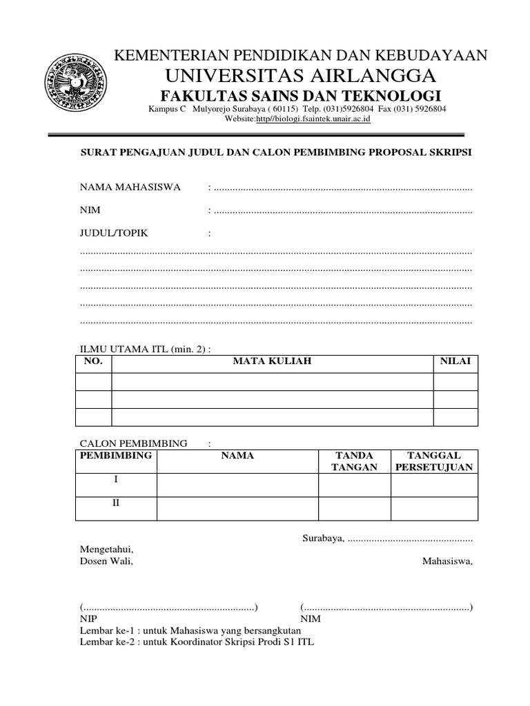 Lampiran Proposal Itl