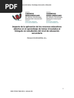 Impacto de La Aplicación de Los Recursos Educativos-Investigacion 2014