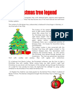 Christmas Tree Reading Comprehension Exercises 