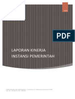 Laporan Kinerja Lkip Biro Perencanaan $7V0Y