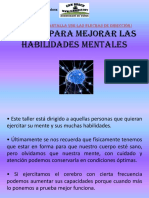 Taller Habilidades Mentales