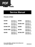 Caterpillar Cat GC70K STR Forklift Lift Trucks Service Repair Manual SN：AT89A-00001 and up.pdf