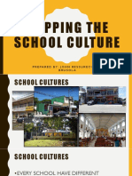 Mapping The School Culture: Prepared By: John Ressurecion P. Brusola