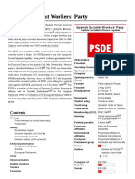 History of PSOE