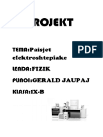 PROJEKT Fizike Per Pajisjet Elektroshtepiake