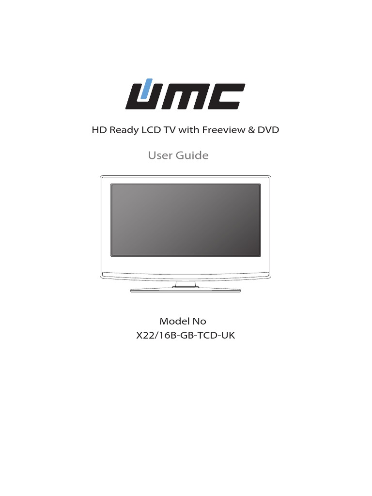 HD Ready LCD TV User Guide UK | PDF | Television | Hdmi