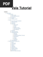 Vala Tutorial