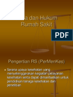 Etika Dan Hukum Rumah Sakit