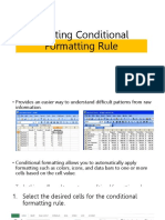 Conditional Formatting Rule