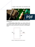 Konsep Pembagi Tegangan (Voltage Divider) Dan Penerapannya Pada Mikrokontroler